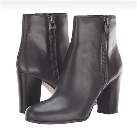 michael kors margaret bootie charcoal|Michael Kors Margaret Booties .